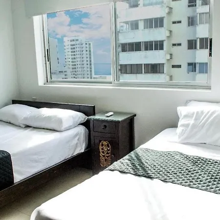 Hospedaje, Palmetto,bocagrande,turismocolombia-fit Apartamento